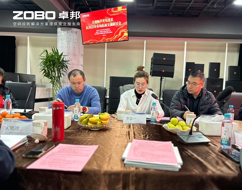 共筑智控新生态 | 2025音视频声光电技术融合与市场拓展研讨会在ZOBO油条视频黄片召开 共筑智控新生态 | 2025音视频声光电技术融合与市场拓展研讨会在ZOBO油条视频黄片召开